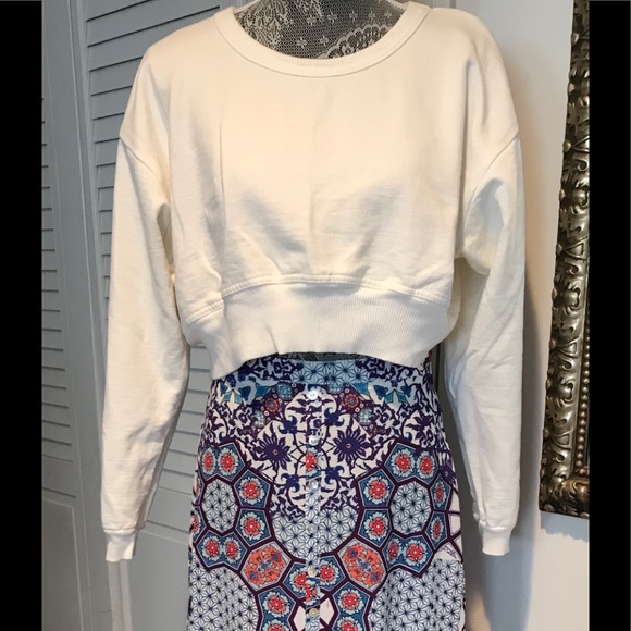 US BOYS crop top sweatshirt - Picture 2 of 7